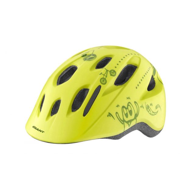 KASK GIANT HOLLER, CHŁOPIĘCY, ŻÓŁTY, UNIWERSALNY 4