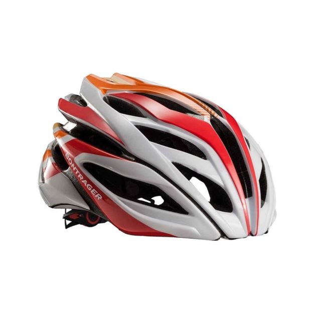 KASK BONTRAGER SPECTER ROZM.L BIAŁY-CZERWONY-SREBR