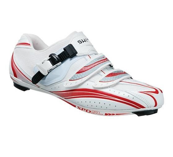 BUTY SZOSA SHIMANO R106 ROZM.46 WHITE-RED