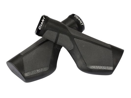 CHWYTY GIANT ERGO MAX, POJEDYNCZA OBEJMA, CZARNE