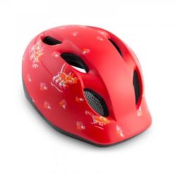 KASK MET SUPER BUDDY ROZM. 52/57 ANIMALS CZERW.