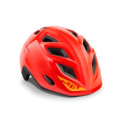 KASK MET GENIO 52/57 CZERWONY/POMARAŃCZOWY