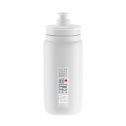 BIDON ELITE FLY 550ML BIAŁY