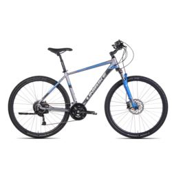 UNIBIKE 28 CROSSFIRE M GRAFIT-NIEBIEBIESKI