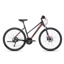 UNIBIKE 28 ZETHOS D CZARNO-CZERWONY