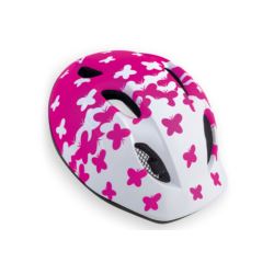 KASK MET SUPER BUDDY ROZM.52/57 BUTTERFLIES RÓŻ