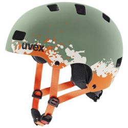 KASK UVEX KID 3 CC MOSS GREEN-SAND 55-58