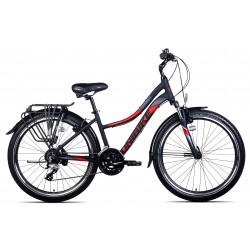 UNIBIKE 26 EMOTION EQ CZARNO-CZERWONY