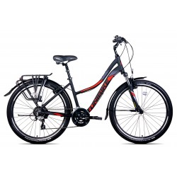 UNIBIKE 27,5 EMOTION EQ CZARNO-CZERWONY