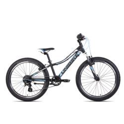 UNIBIKE 24 ROXI 11 CZARNO BŁĘKITNY