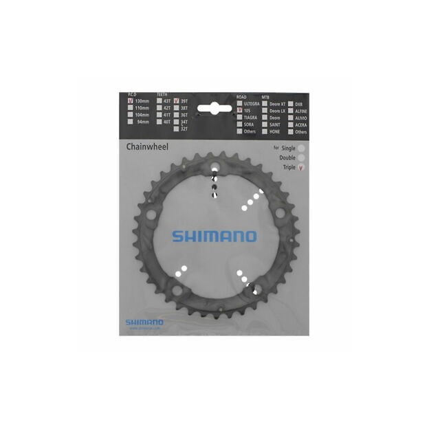 TARCZA FC5703S 39Z D-TYP ALU SREBRNA