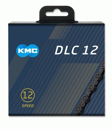 ŁAŃCUCH 12RZ KMC DLC 126L CZARNY