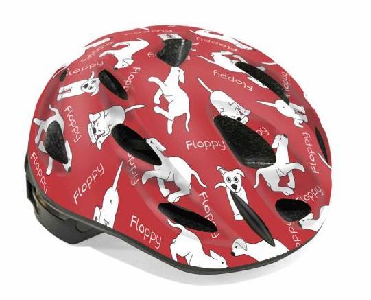 KASK AUTHOR FLOPPY CZERWONY PIESKI 48-52 S