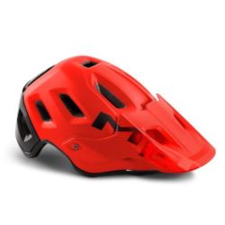 KASK MET ROAM CZARNO CZERWONY