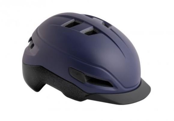 KASK MET GRANCORSO NIEBIESKI MAT 52-58 M