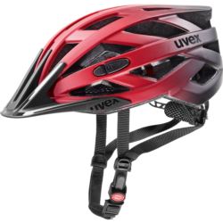 KASK UVEX I-VO CC CZERWONO CZARNY 56-60 L