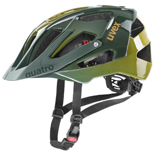 KASK UVEX QUATTRO ZIELONO MUSZTARDOWY 52-57 M