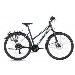 UNIBIKE 28 FLASH EQ 17 D 9050782622 CZARNO-TURKUSO