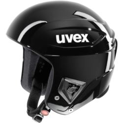 KASK NARCIARSKI UVEX RACE+ ALL BLACK 60-61 CM