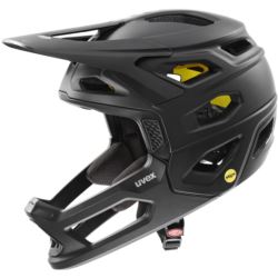 KASK UVEX REVOLT MIPS ALL BLACK MATT 52-57 M