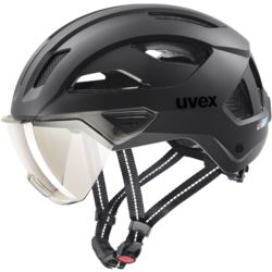 KASK UVEX STRADE VISIOR BLACK MATT 59-61