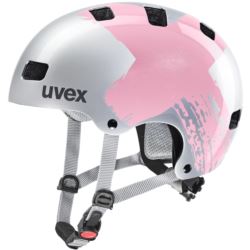 KASK UVEX KID 3 SILVER-ROSE 51-55