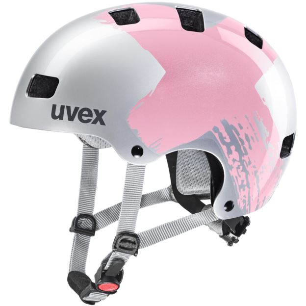 KASK UVEX KID 3 SILVER-ROSE 51-55