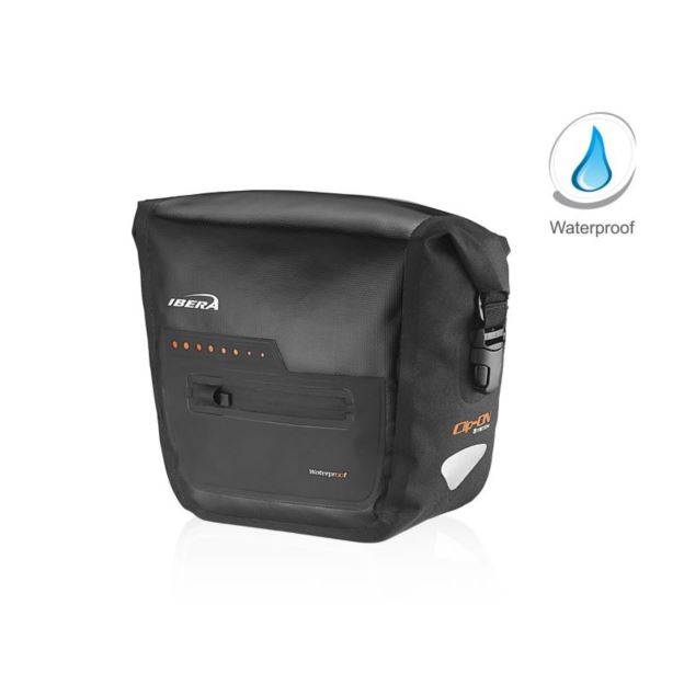 TORBA NA KIER IBERA WATERPROOF IB-HB9 CZARNA