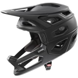 KASK UVEX REVOLT ALL BLACK MATT 57-61
