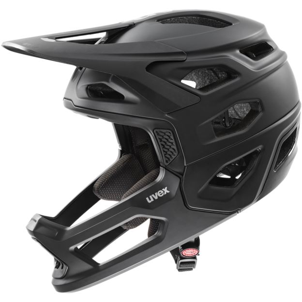 KASK UVEX REVOLT ALL BLACK MATT 57-61