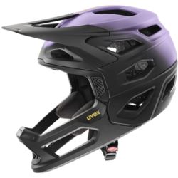 KASK UVEX REVOLT LILAC-BLACK MATT 52-57