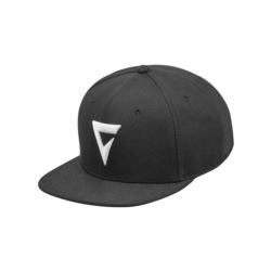 CZAPKA GIANT TRUCKER Z DASZKIEM CZARNA/BIAŁE LOGO