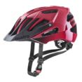 KASK UVEX QUATRO CC DARK-RED BLACK MAT/SHINY 52-57