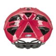 KASK UVEX QUATRO CC DARK-RED BLACK MAT/SHINY 52-57