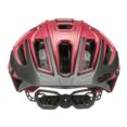 KASK UVEX QUATRO CC DARK-RED BLACK MAT/SHINY 52-57