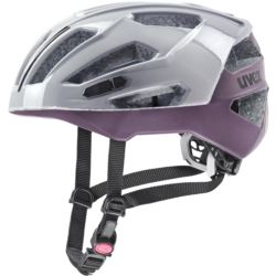KASK UVEX GRAVEL X RHINO-PLUM SHINY/MAT 52-57