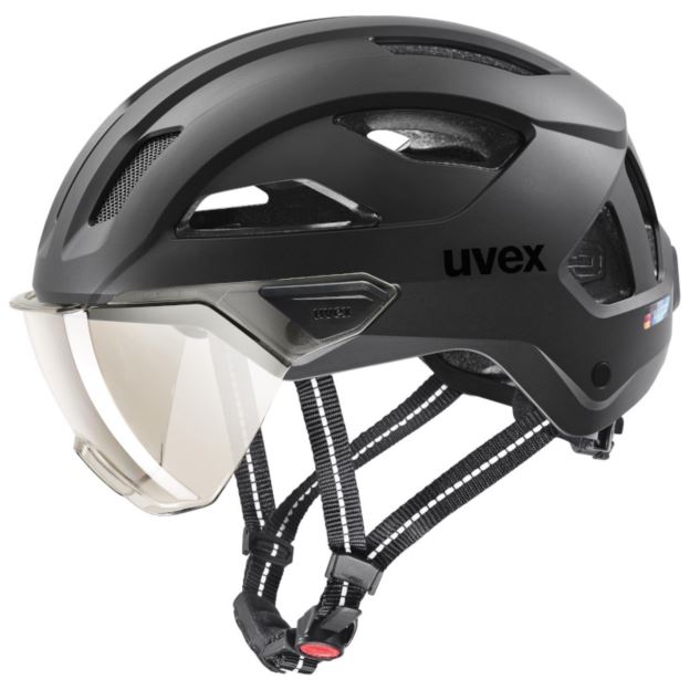 KASK UVEX STRIDE VISOR BLACK MATT 53-56