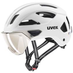 KASK UVEX STRIDE VISOR WHITE MATT 53-56