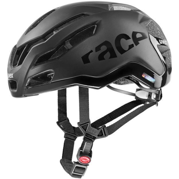 KASK UVEX RACE 9 ALL BLACK MATT 53-57