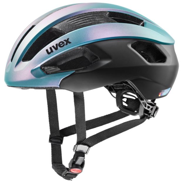 KASK UVEX RISE CC FLIP FLOP-BLACK MATT 52-56