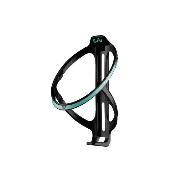 KOSZYK BIDONU LIV AIRWAY ELITE MATT BLACK/GREEN
