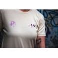 KOSZULKA LIV MORE WOMEN ON BIKES NATURAL RAW S