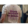 KOSZULKA LIV MORE WOMEN ON BIKES NATURAL RAW S