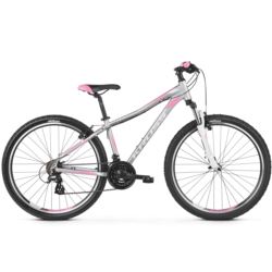 KROSS 26 LEA 2.0 DXXS 13 2019 SREBRNO-BIAŁO-RÓŻOWY