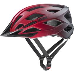 KASK UVEX I-VO 2 RED-BLACK MATT 52-57